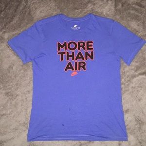 Nike “more than air” shirt